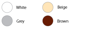 COLORS OF EXTERNAL GRILLE