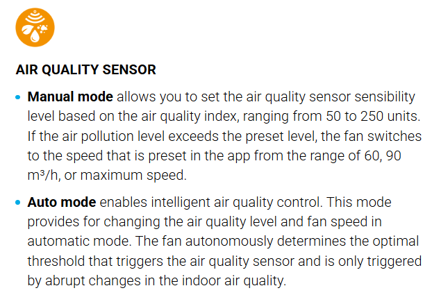 Series Vents Arc Smart mô tả 4