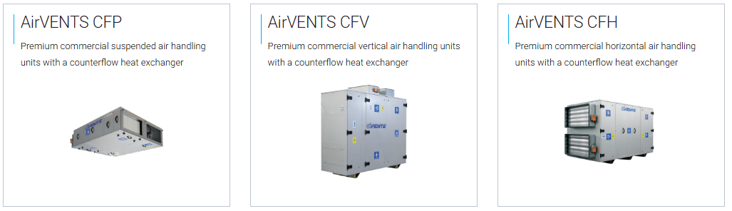 AirVents counterflow commercial AHUsmota5