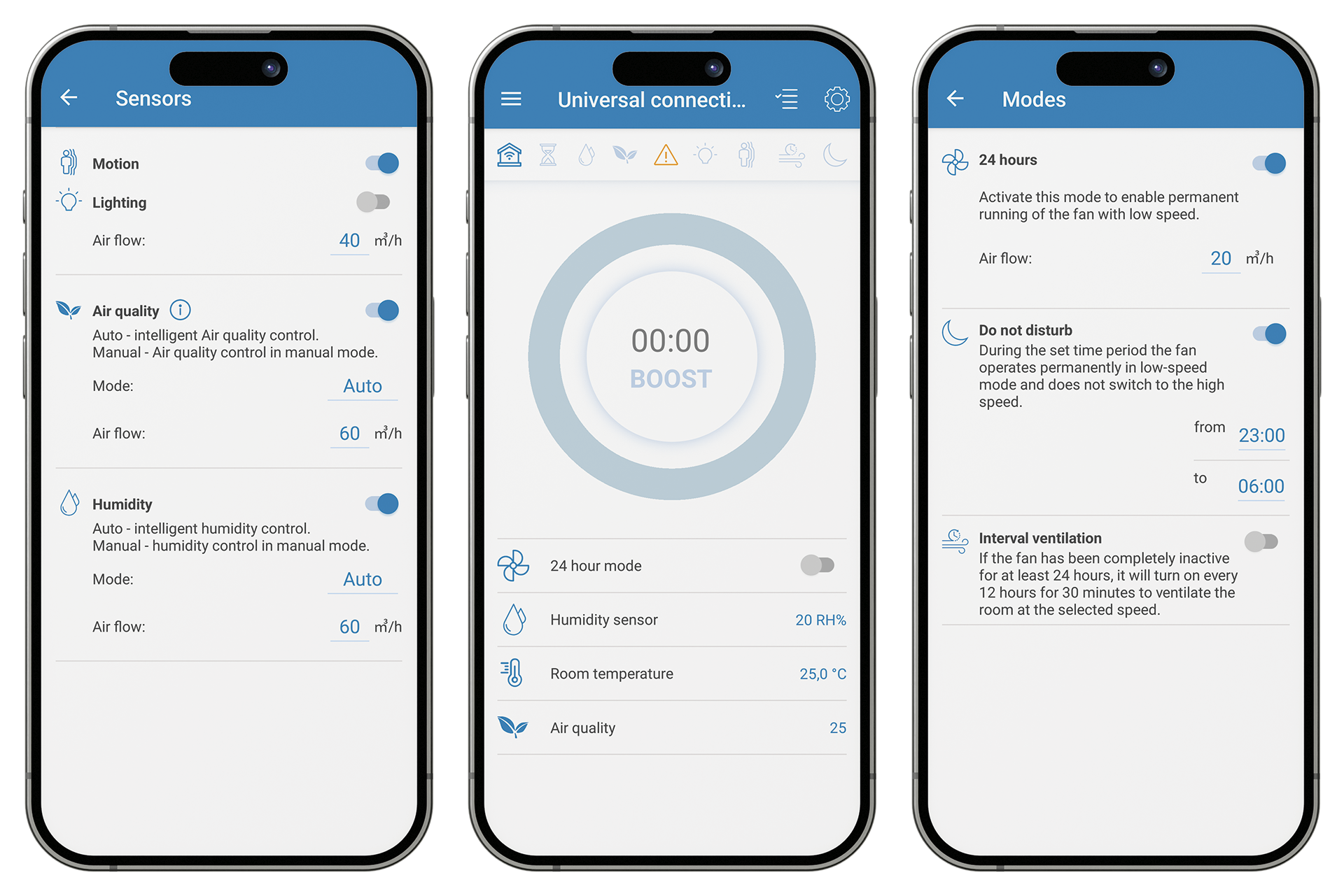Series Vents Arc Smart app