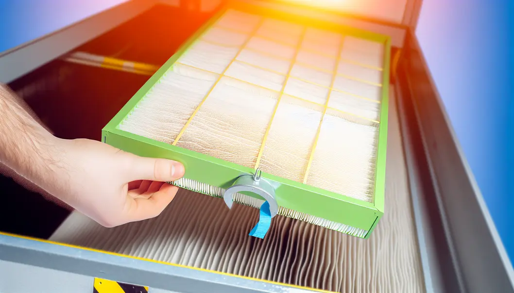 Cấu tạo và nguyên lý hoạt động của màng lọc HEPA trong hệ thống thông gió.