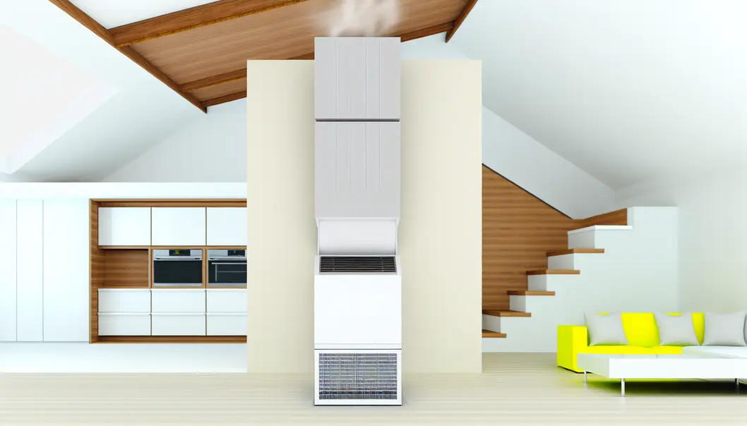 Gia đình hưởng lợi từ hệ thống HRV/ERV.